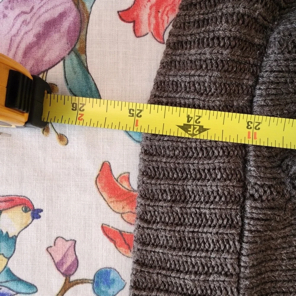 Vintage Knit Cardigan Grandpa Sweater Retro Academia Pockets *Flaws* Medium‎